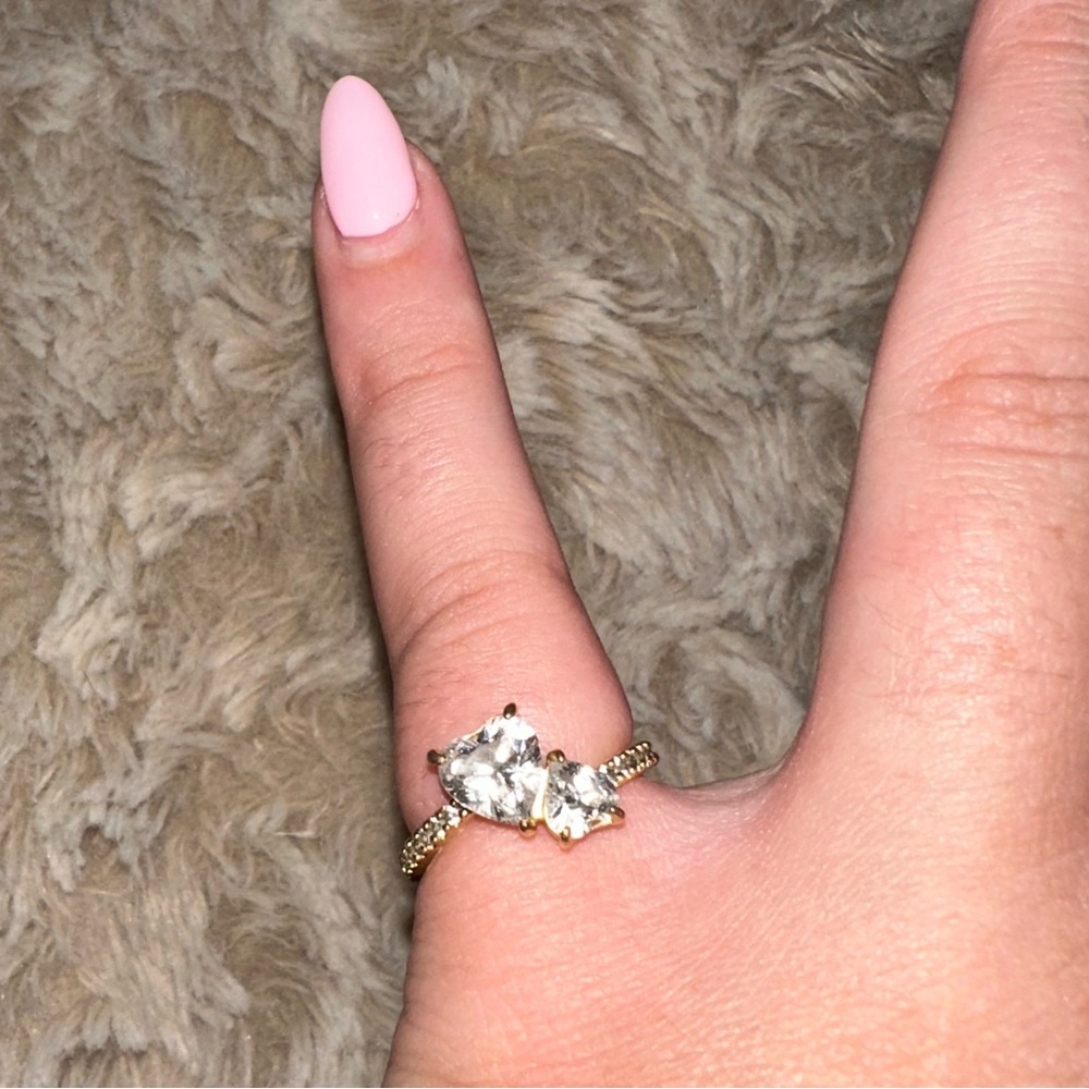 Pandora Gold Sparkling Ring